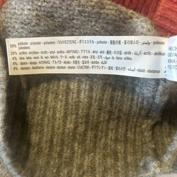 Zara two tone colour block cardigan - Picture 3 of 4